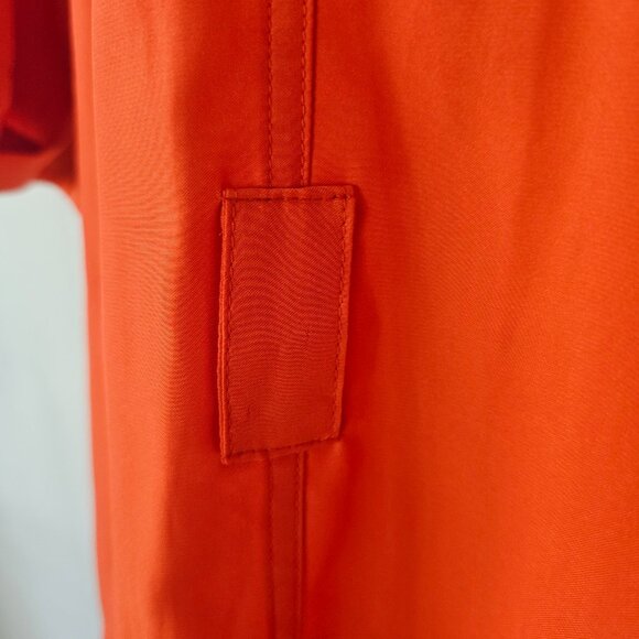 Venus Modern Burnt Orange Utility Shirtdress w/Gold Hardware/Buckles + Belt - Picture 7 of 14